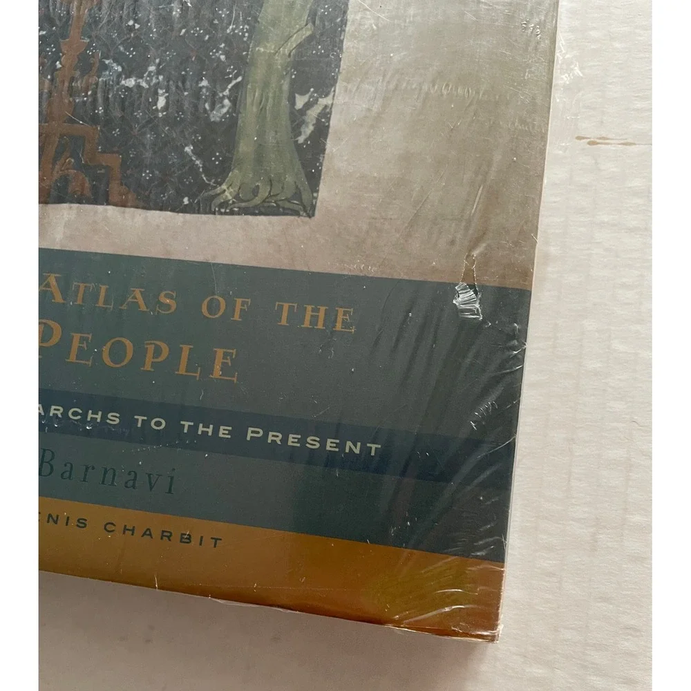 A Historical Atlas of the Jewish People Coffee Table Book Hardcover SEALED NEW